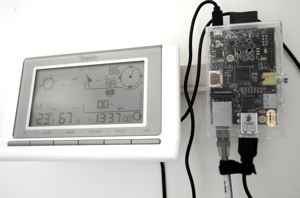Raspberry Pi and the weather station